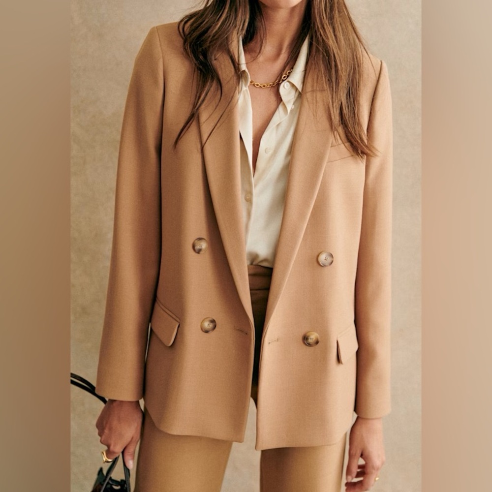 Sezane Skirt Suit Set
